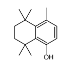 4,5,5,8,8-pentamethyl-6,7-dihydronaphthalen-1-ol Structure