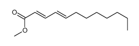 methyl dodeca-2,4-dienoate结构式