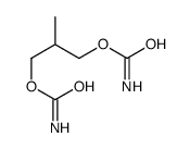 (3-carbamoyloxy-2-methylpropyl) carbamate结构式