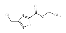 ethyl 3-(chloromethyl)-1,2,4-oxadiazole-5-carboxylate Structure