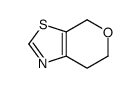 4H-Pyrano[4,3-d]thiazole,6,7-dihydro- structure