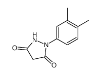 1-(3,4-Dimethylphenyl)-1H,4H-pyrazolin-3,5-dione结构式