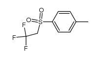 1,1,1-trifluoro-2-(4-methylbenzenesulfonyl)ethane Structure