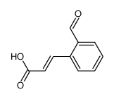 2-甲酰基肉桂酸结构式