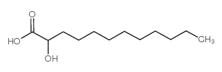 2-hydroxy Lauric Acid Structure