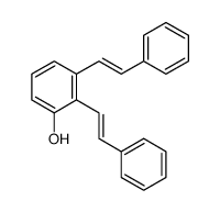 bis(2-phenylvinyl)phenol Structure