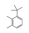 1-tert-butyl-2,3-dimethylbenzene结构式