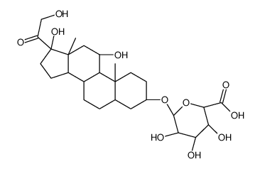 Allo-3α-四氢皮质醇-d53-O-β-D-葡糖醛酸结构式