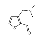 3-Dimethylaminomethyl-thiophene-2-carbaldehyde Structure