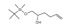 (S)-1-(tert-Butyldimethylsilyloxy)hex-5-en-2-ol Structure