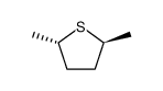 (2S,5S)-2,5-dimethylthiolane Structure