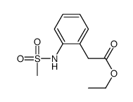 ETHYL 2-(METHYLSULFONAMIDO)PHENYLACETATE picture