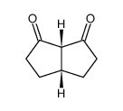 cis-Bicyclo<3.3.0>octan-2,8-dion Structure