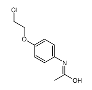 N-[4-(2-Chloroethoxy)phenyl]acetamide Structure
