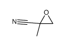 2-methyloxirane-2-carbonitrile结构式
