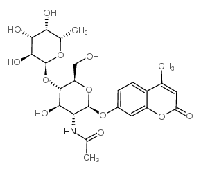 4-Methylumbelliferyl 2-Acetamido-2-deoxy-4-O-(a-L-fucopyranosyl)-b-D-glucopyranoside picture