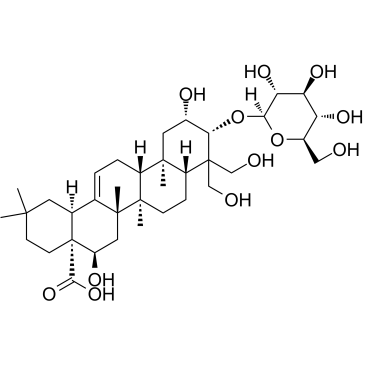 3-O-beta-D-Glucopyranosylplatycodigenin structure
