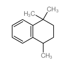 1,1,4-trimethyltetralin结构式