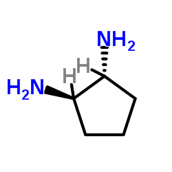 (1R,2R)-1,2-Cyclopentanediamine结构式