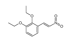 1,2-diethoxy-3-(2-nitro-vinyl)benzene Structure