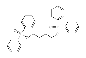 Phosphinic acid,diphenyl-, 1,4-butanediyl ester (9CI) structure