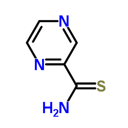 2-Pyrazinecarbothioamide Structure