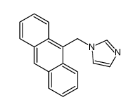 1-(anthracen-9-ylmethyl)imidazole Structure