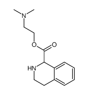 1,2,3,4-Tetrahydro-3-isoquinolinecarboxylic acid [2-(dimethylamino)ethyl] ester structure