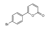 6-(4-Bromophenyl)-2H-pyran-2-one结构式