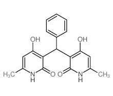 2(1H)-Pyridinone,3,3'-(phenylmethylene)bis[4-hydroxy-6-methyl- picture