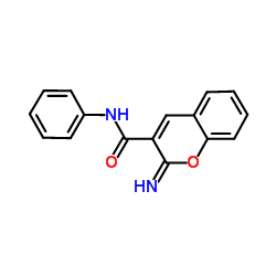 2-Imino-N-phenyl-2H-chromene-3-carboxamide结构式