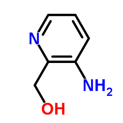 2-(羟甲基)-3-氨基吡啶结构式