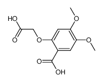 2-carboxymethoxy-4,5-dimethoxy-benzoic acid Structure