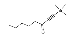 n-pentyl trimethylsilylethynyl ketone Structure