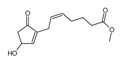 (Z)-METHYL 7-(3-HYDROXY-5-OXOCYCLOPENT-1-EN-1-YL)HEPT-5-ENOATE结构式