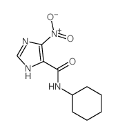 N-cyclohexyl-5-nitro-3H-imidazole-4-carboxamide picture