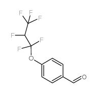 4-(1,1,2,3,3,3-hexafluoropropoxy)benzaldehyde structure