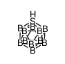 1-thia-closo-dodecaborane(11)结构式