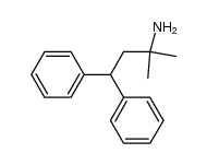 1,1-Dimethyl-3,3-diphenylpropylamine Structure