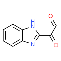 1H-Benzimidazole-2-acetaldehyde,alpha-oxo-(9CI) structure