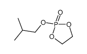 2-(2-methylpropoxy)-1,3,2λ5-dioxaphospholane 2-oxide结构式