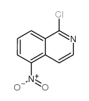 1-氯-5-硝基异喹啉结构式