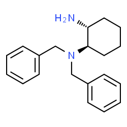 R,R-bis(phenylmethyl)-1,2-Cyclohexanediamine structure