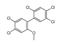 1,2,4-trichloro-5-(4,5-dichloro-2-methoxyphenyl)benzene结构式