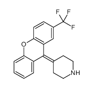 4-[2-(trifluoromethyl)xanthen-9-ylidene]piperidine Structure