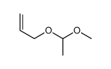 3-(1-methoxyethoxy)prop-1-ene结构式