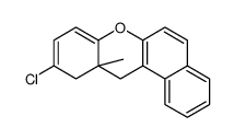 10-chloro-11a-methyl-11,12-dihydrobenzo[a]xanthene结构式
