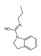 N-propyl-2,3-dihydroindole-1-carboxamide Structure