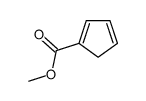 methyl cyclopenta-1,3-diene-1-carboxylate结构式