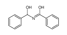 N-[hydroxy(phenyl)methyl]benzamide结构式